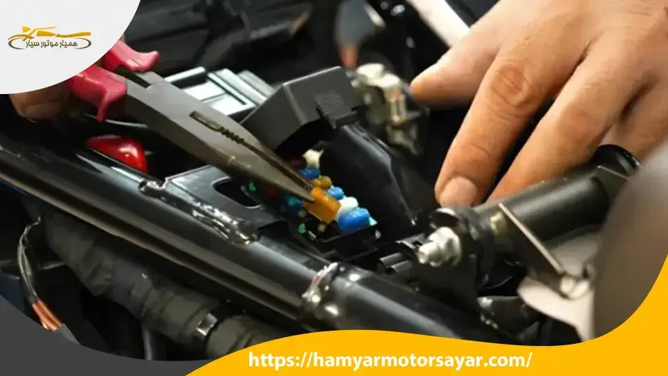 علائم خرابی فیوز موتور سیکلت